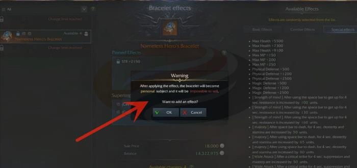 Lost Ark Re-Rolling Bracelets